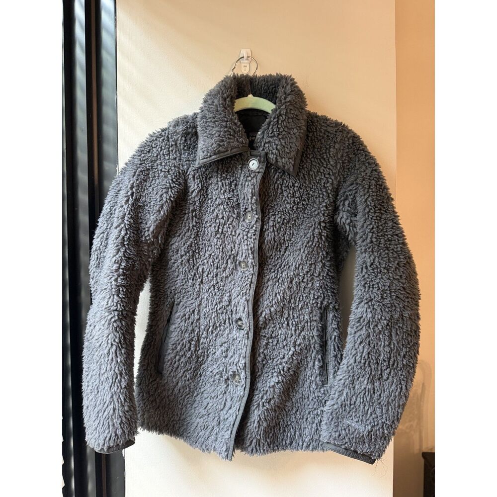 Patagonia Alder Creek Sherpa Jacket Women's XS Hiking Deep Pile Fleece Button